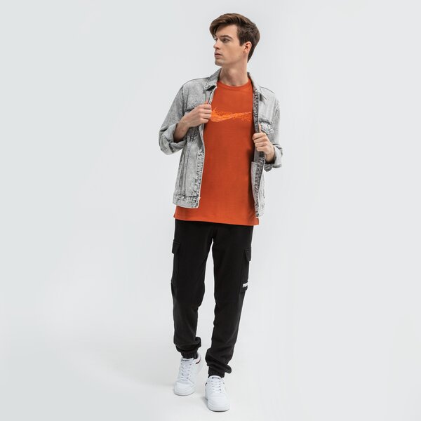 Koszulka męska NIKE T-SHIRT SS M NK DF DB NK PRO dd6883-825 kolor pomarańczowy