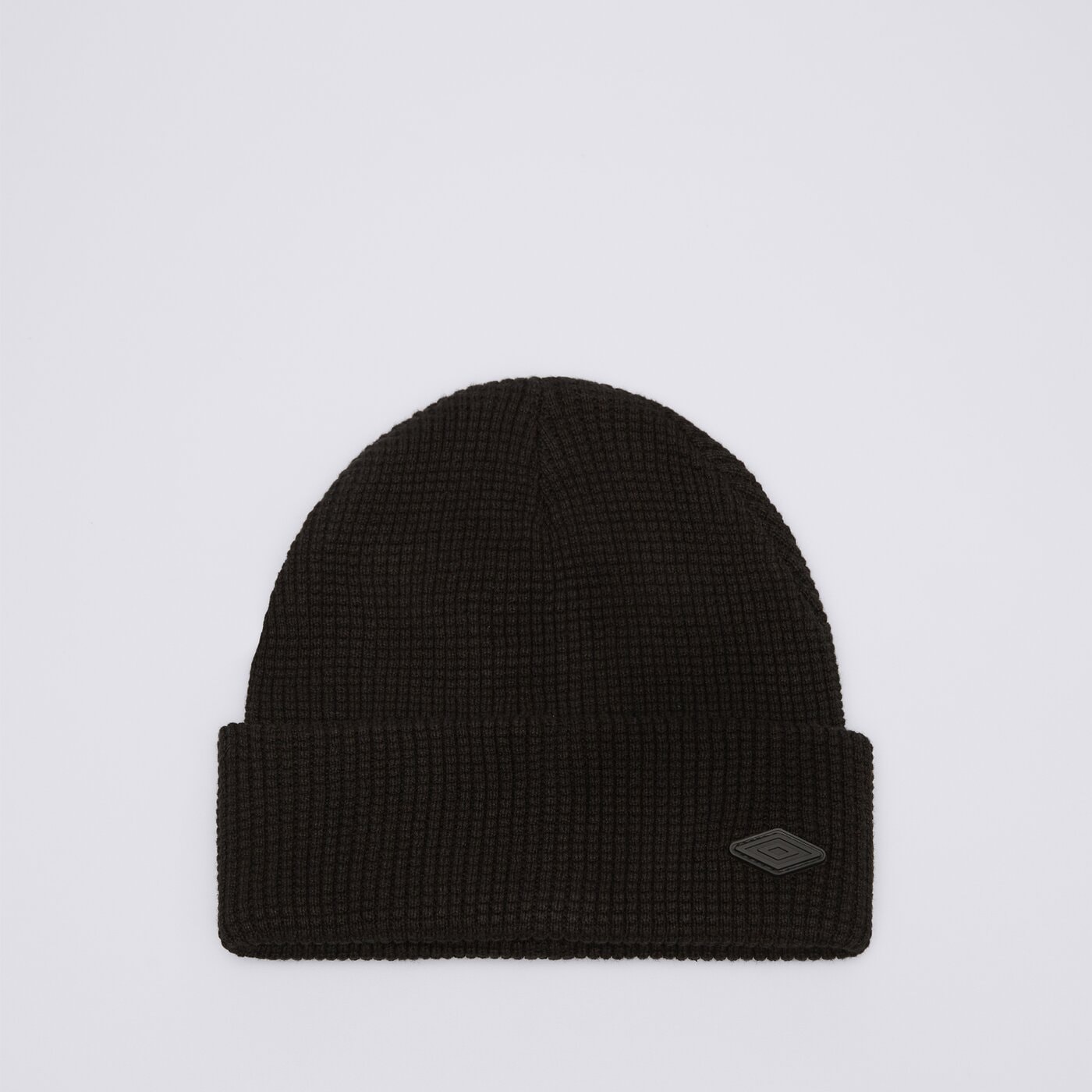 Czapka zimowa damska UMBRO CZAPKA UMBRO ESS SMALL LOGO BLACK ul325hat11001 kolor czarny