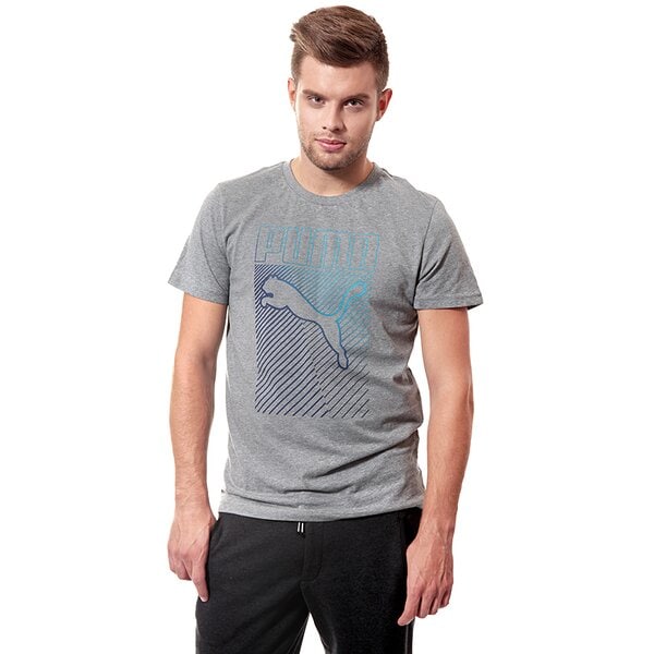 Koszulka męska PUMA T-SHIRT BP MEN 07 83550801 kolor szary