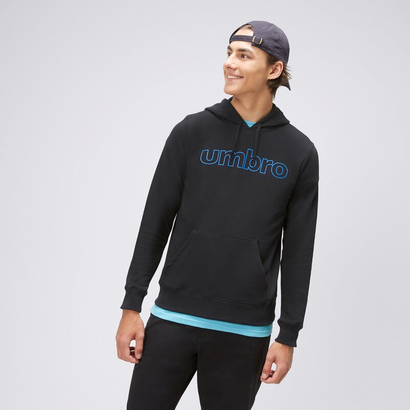 UMBRO BLUZA Z KAPTUREM FW LINEAR LOGO GRAPHIC