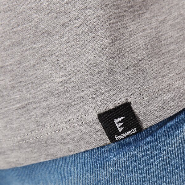 Koszulka męska FEEWEAR  T-SHIRT RAFAEL fw14tsm022001 kolor szary