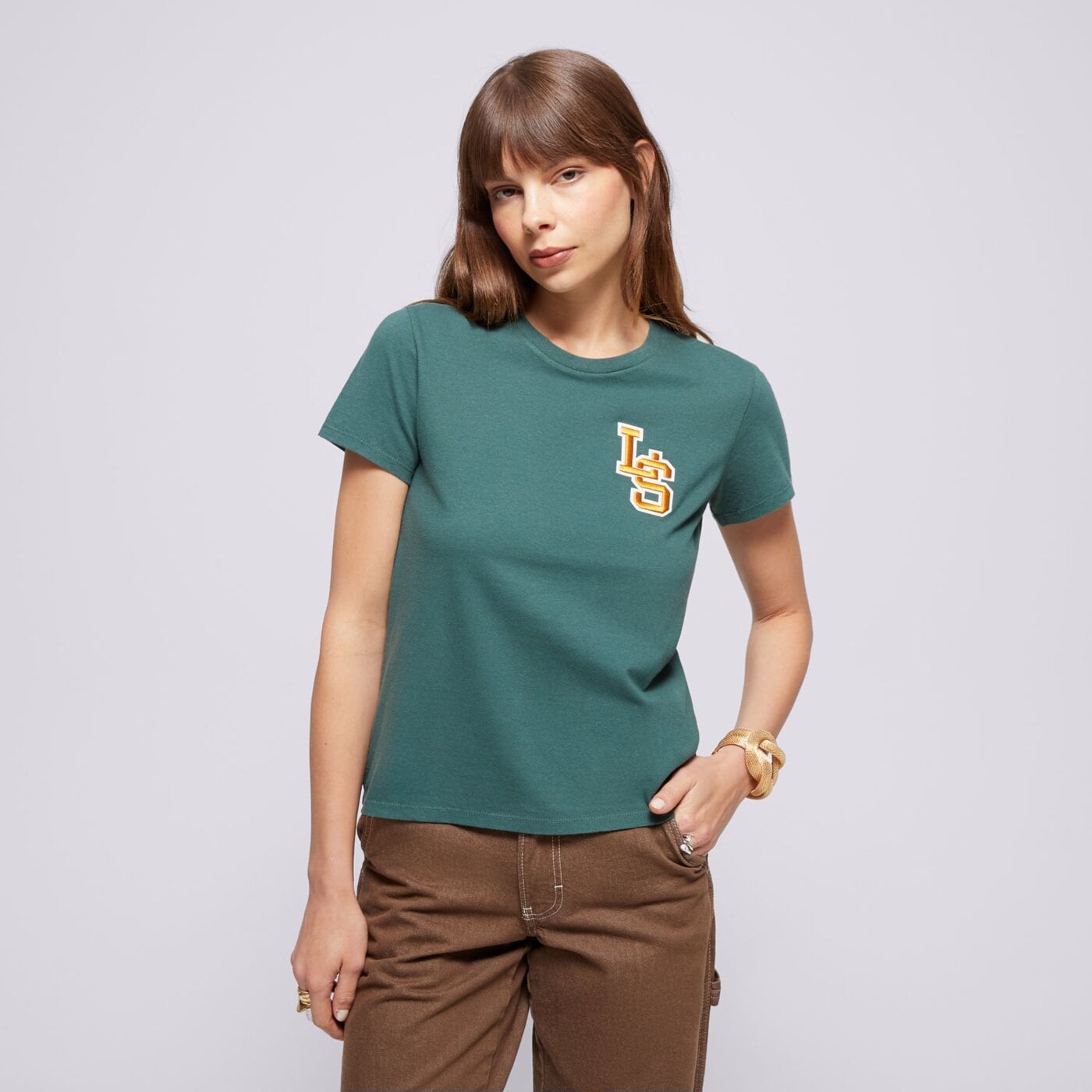 Koszulka damska LEVI'S T-SHIRT THE PERFECT TEE GREENS 17369-2856 kolor zielony