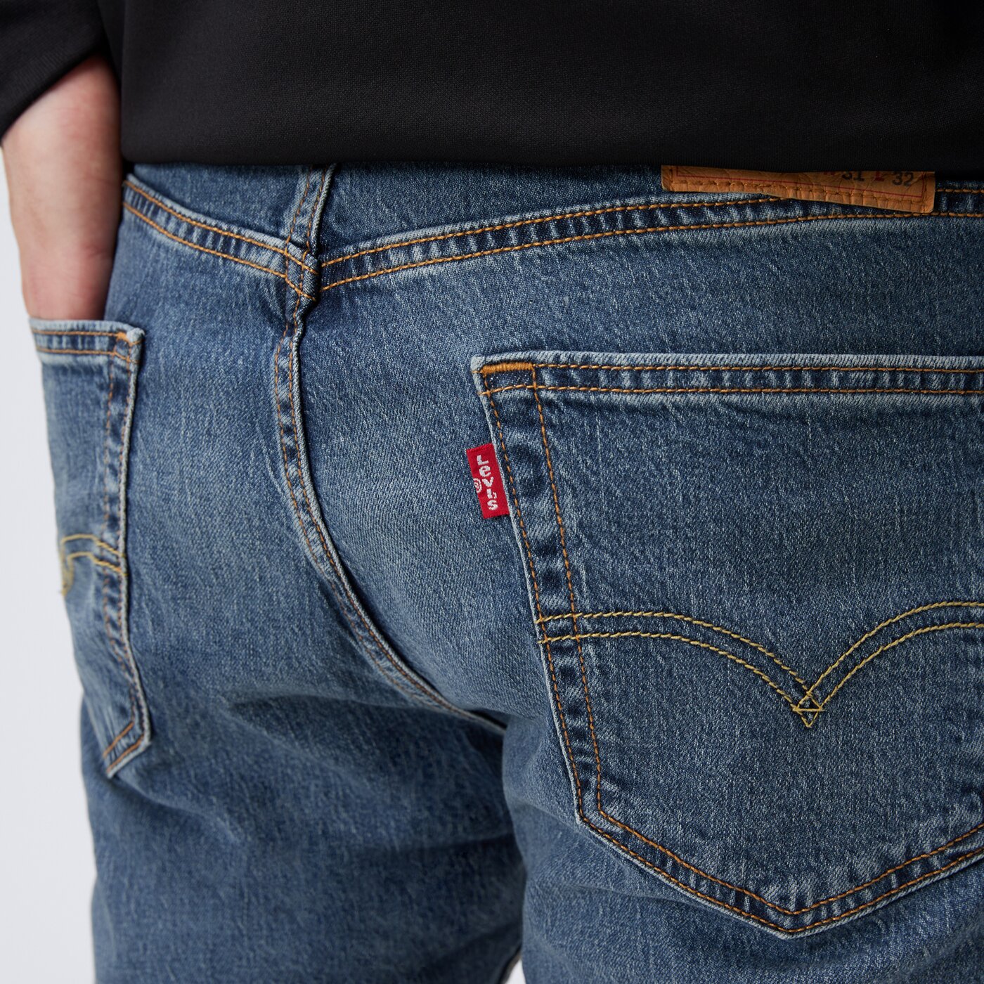 Spodnie dresowe męskie LEVI'S SPODNIE 505® REGULAR 00505-2309 kolor niebieski