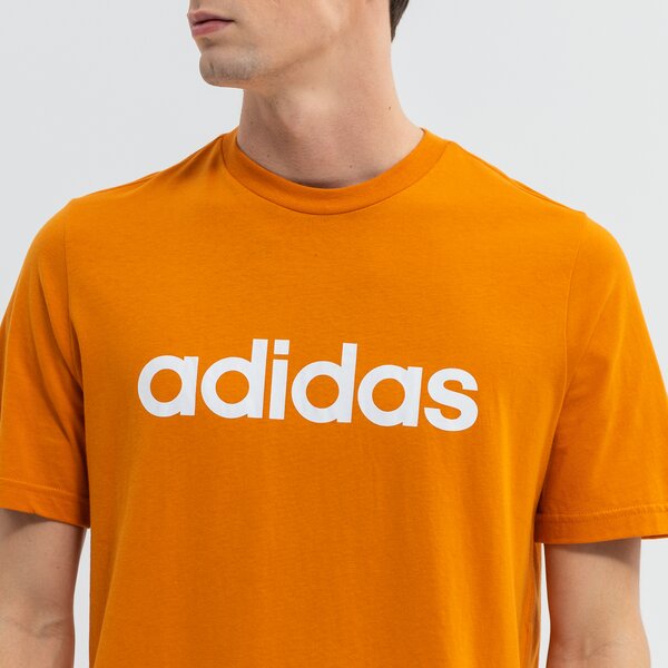 Koszulka męska ADIDAS T-SHIRT SS M LIN SJ T h12191 kolor pomarańczowy