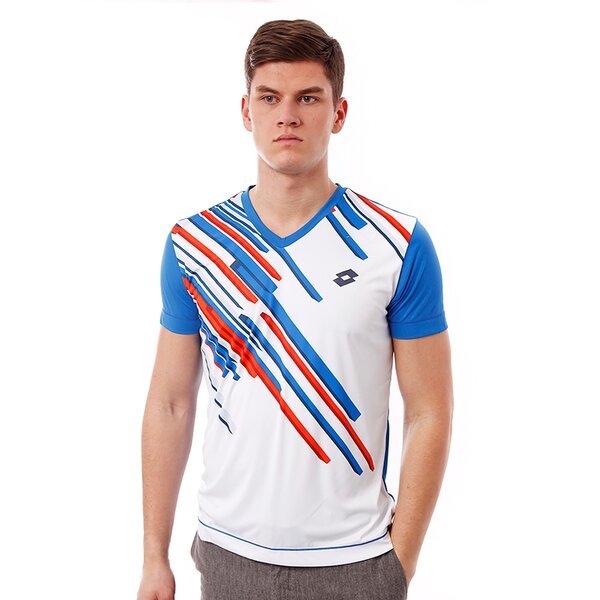 Koszulka męska LOTTO T-SHIRT SLADE q8702 kolor biały