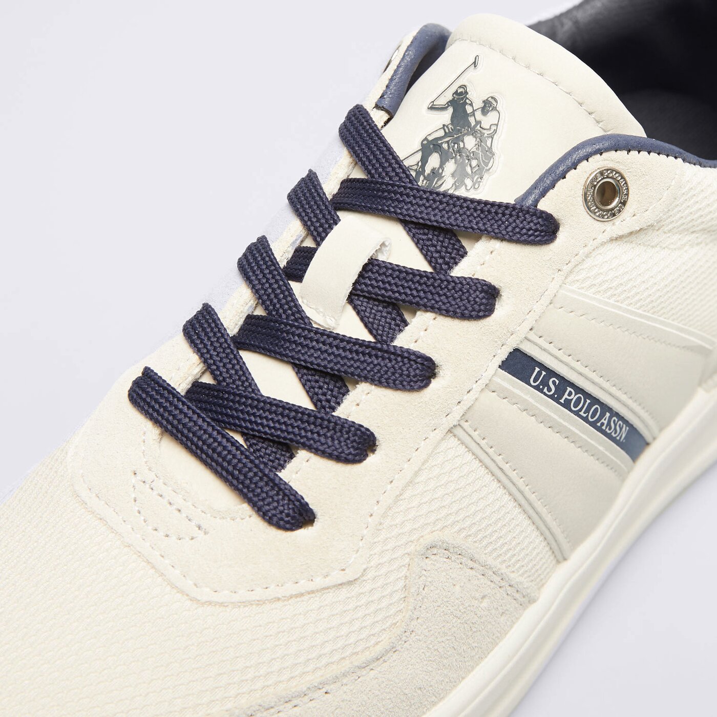 Buty sportowe męskie U.S. POLO ASSN. NATE001 nate001bei008 kolor biały