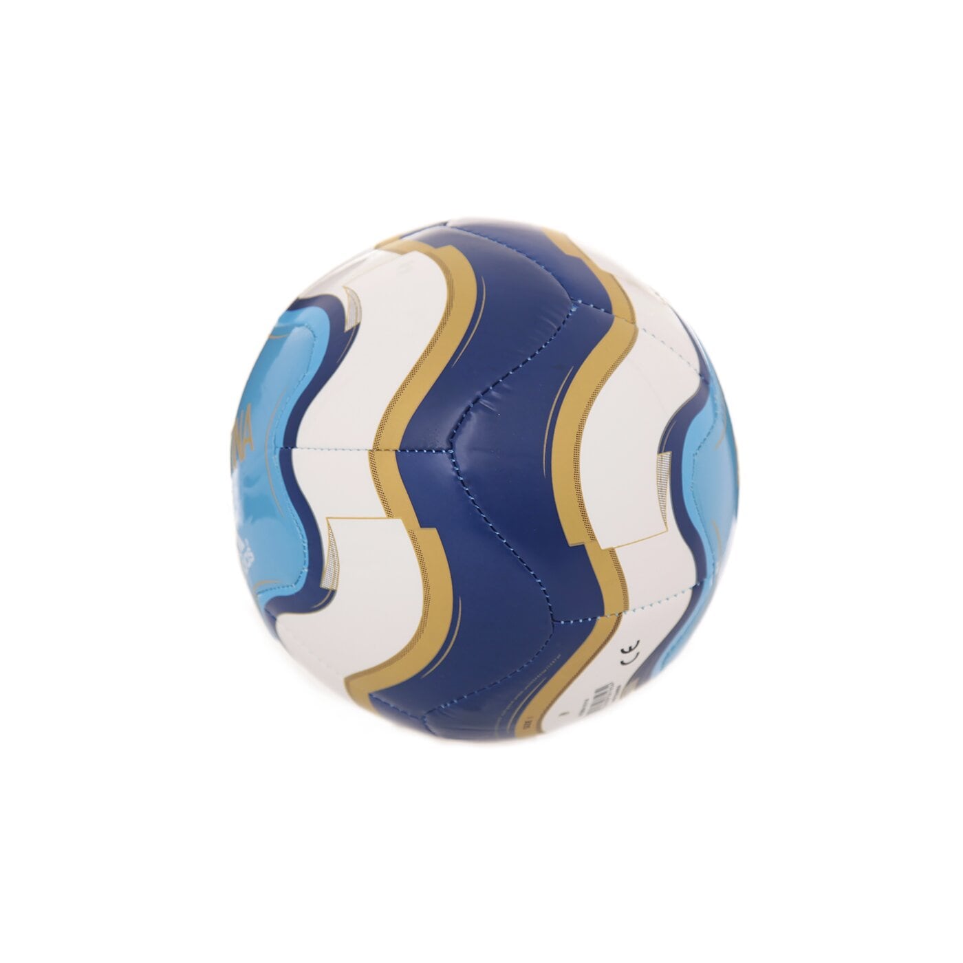 Piłka nożna (piłka do nogi) ADIDAS PILKA OLP 14 MIN ARG g84004 kolor niebieski
