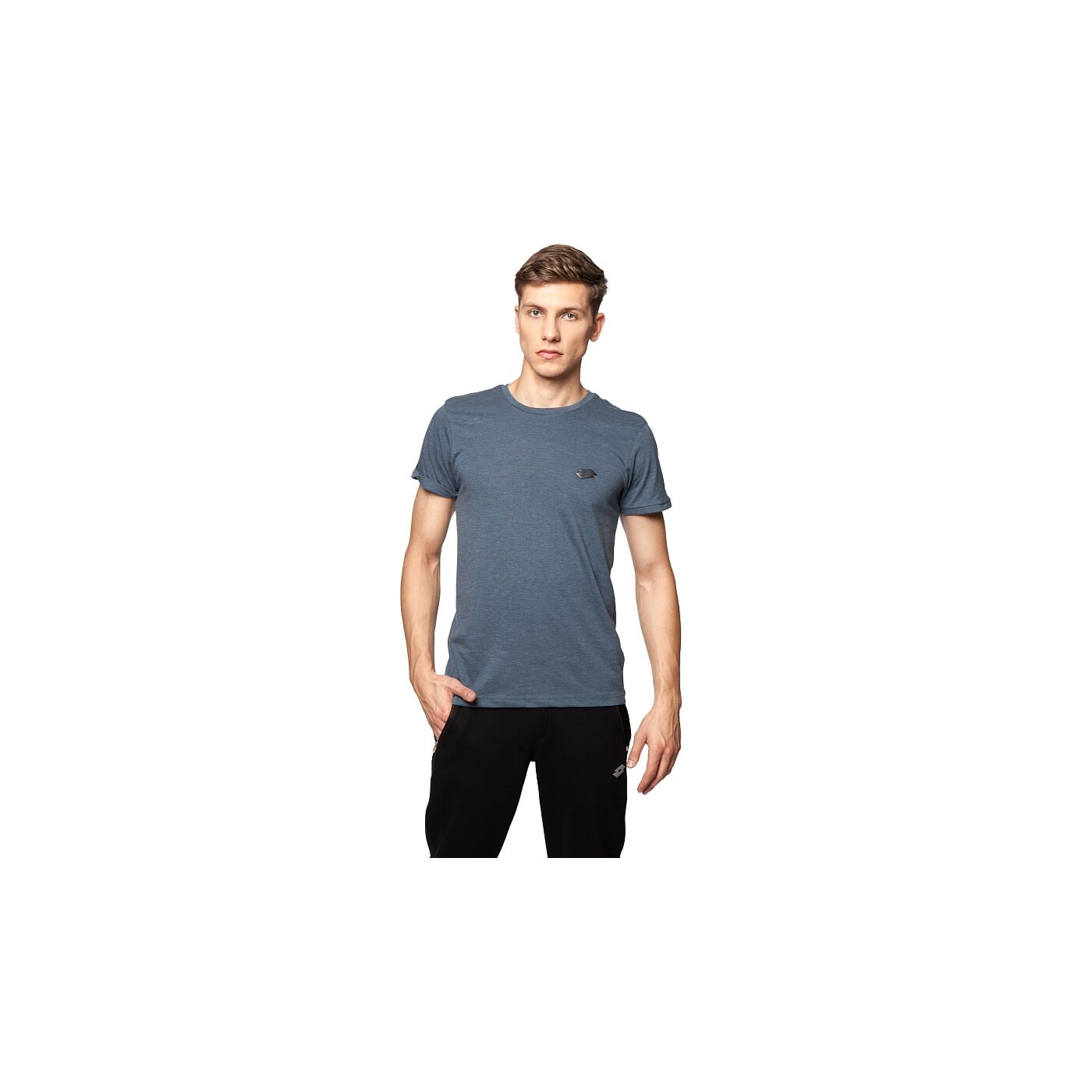 Koszulka męska LOTTO T-SHIRT TARETE lo35tsm10001 kolor niebieski