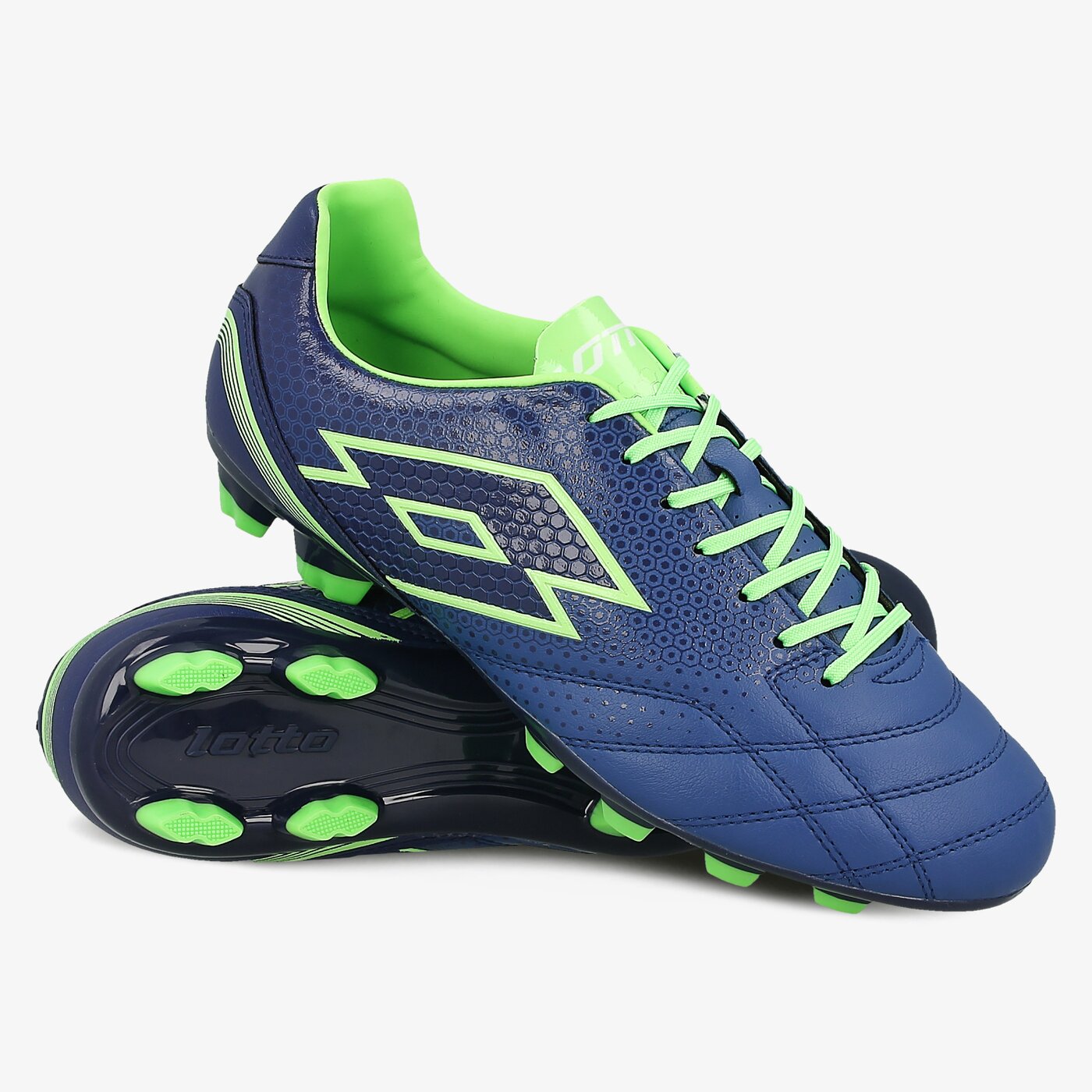 Buty piłkarskie męskie LOTTO SPIDER 700 XIII FGT s7157 kolor niebieski