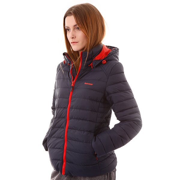 Kurtka zimowa damska FEEWEAR KURTKA MALAWI fw33kud21538 kolor granatowy