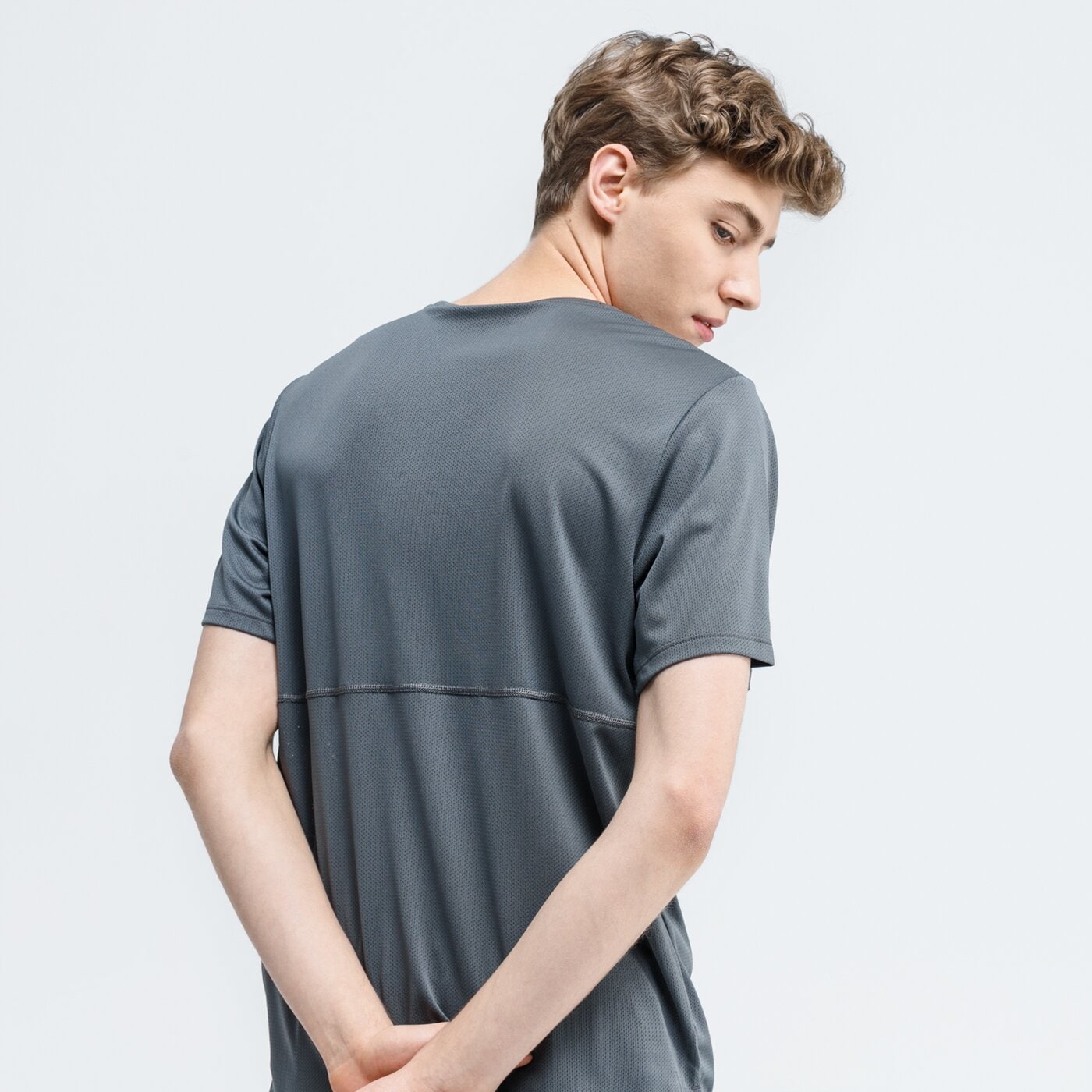 Koszulka męska NIKE T-SHIRT BREATHE cj5332-070 kolor szary