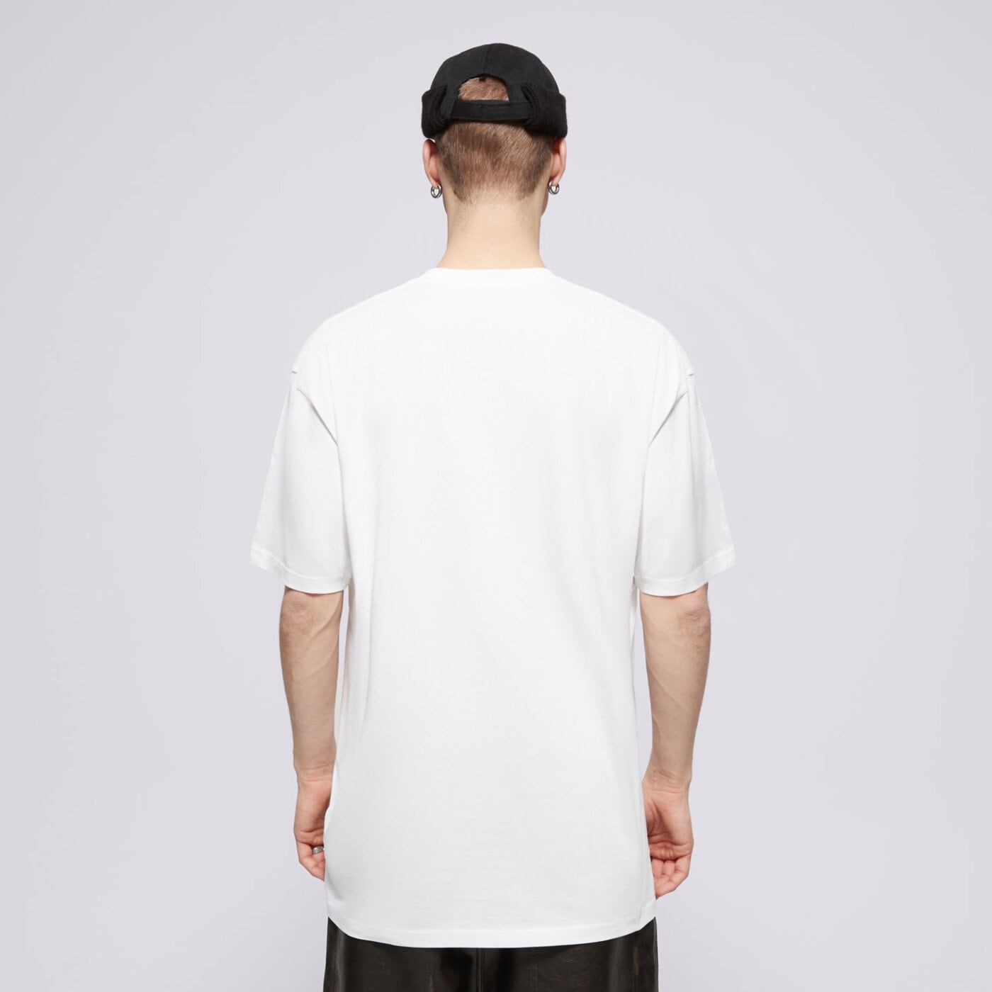 Koszulka męska VANS T-SHIRT MN LEFT CHEST LOGO TEE WHITE vn0a3czeyb21 kolor biały