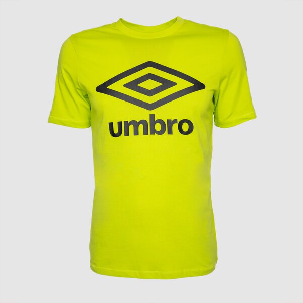 Koszulka męska UMBRO T-SHIRT FW LARGE LOGO COTTON 65352u-dnj kolor zielony