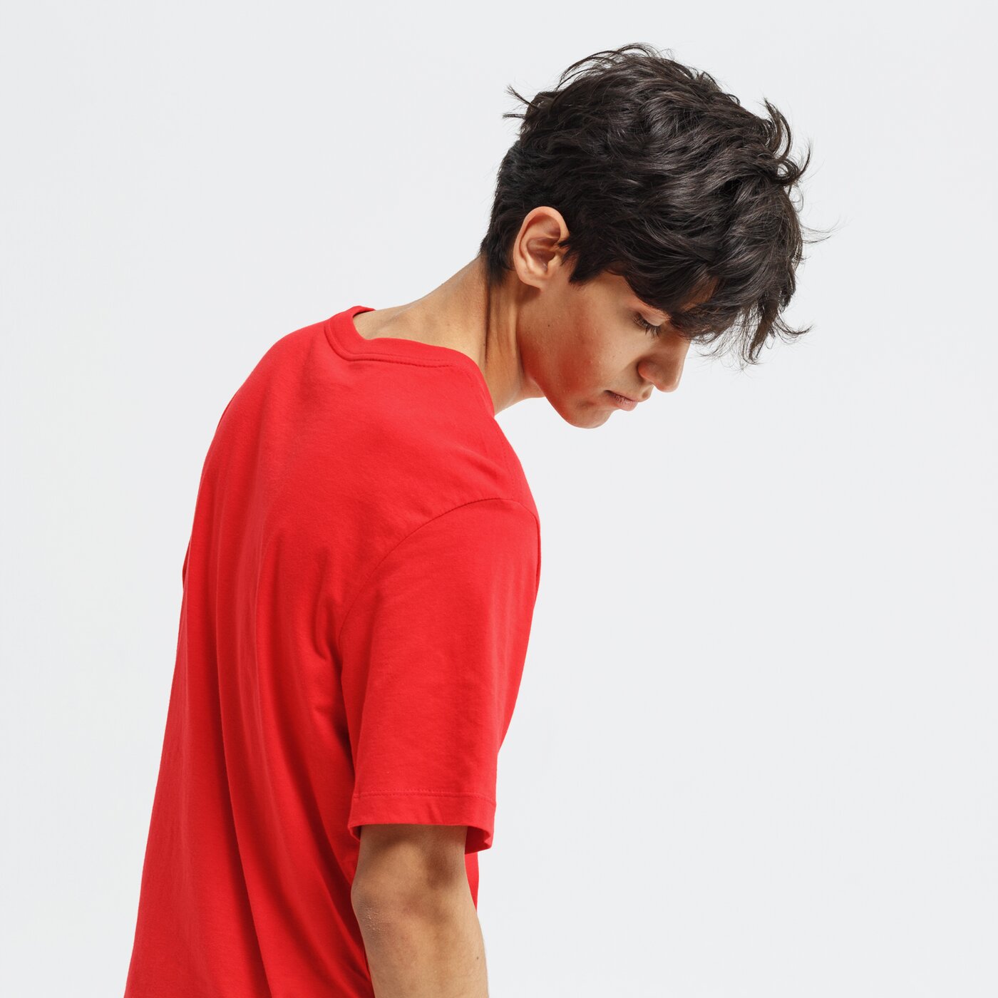 Koszulka męska NIKE T-SHIRT SS M NSW SS FTWR 1 bv7551-657 kolor czerwony