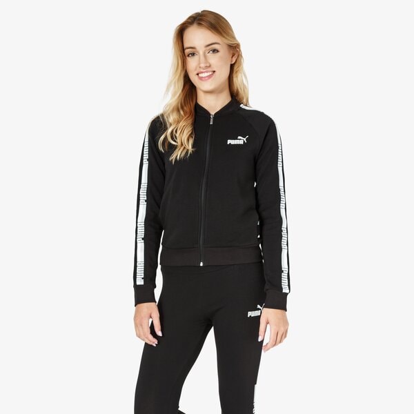 Bluza damska PUMA BLUZA ELEVATED ESS TAPE FZ JKT TR 85214001 kolor czarny