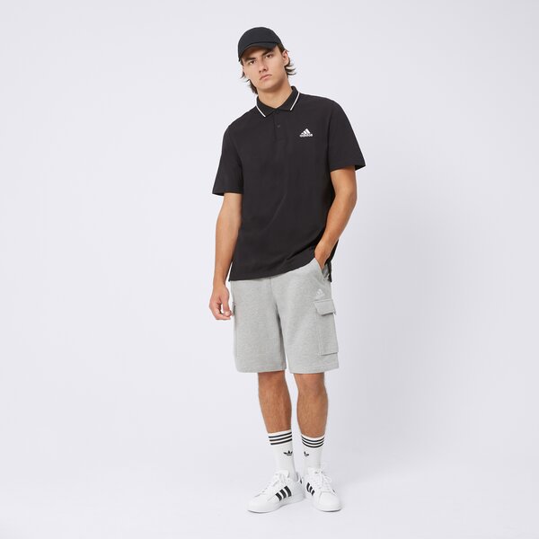 Koszulka polo męska ADIDAS POLO M SL PQ PS ic9314 kolor czarny