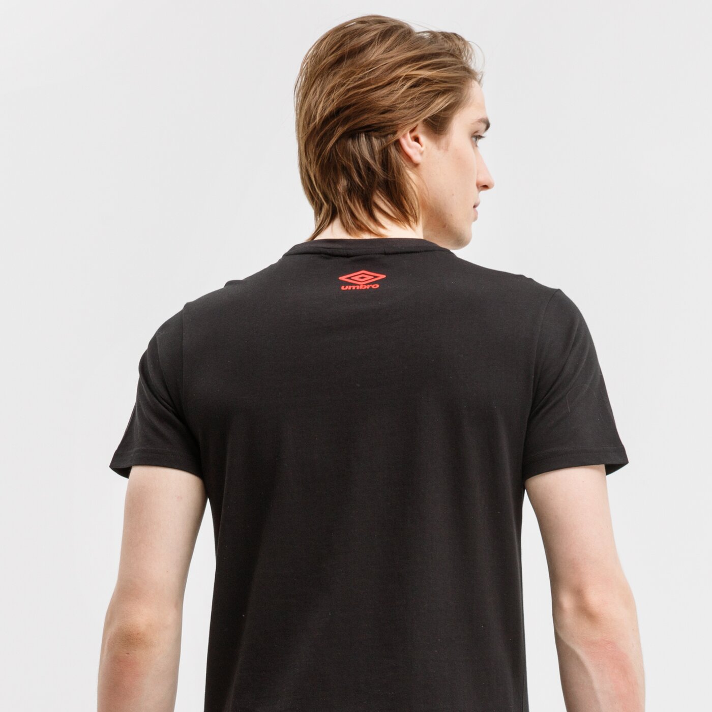 Koszulka męska UMBRO T-SHIRT JONNEL ul121tsm78002 kolor czarny