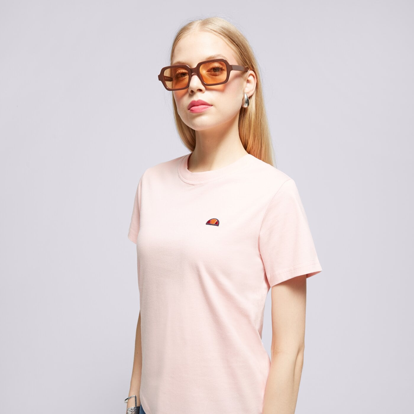 Koszulka damska ELLESSE T-SHIRT MELINDA LIGHT PINK smg19604808 kolor różowy
