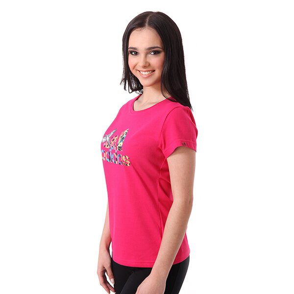 Koszulka damska ADIDAS T-SHIRT PERFORM T Q12 f50759 kolor różowy