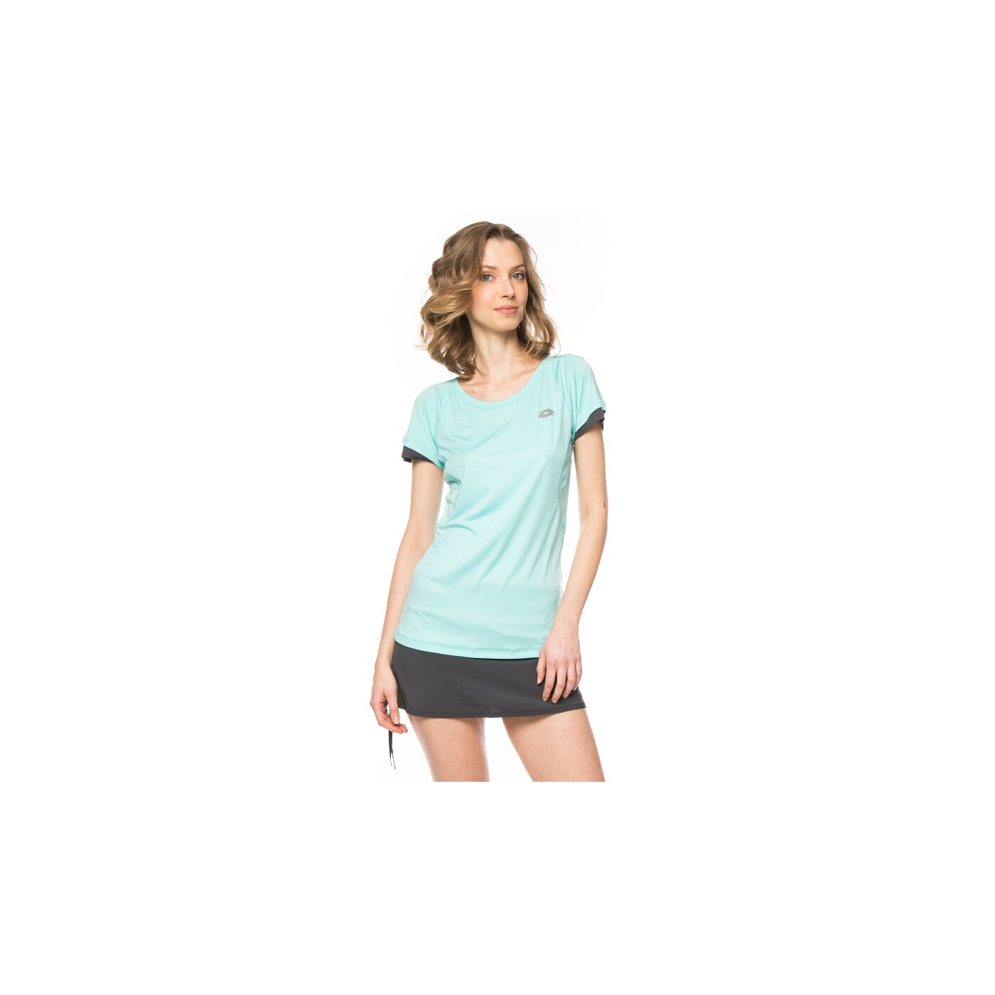 Koszulka damska LOTTO T-SHIRT W RIDE II TEE W r9901 kolor zielony