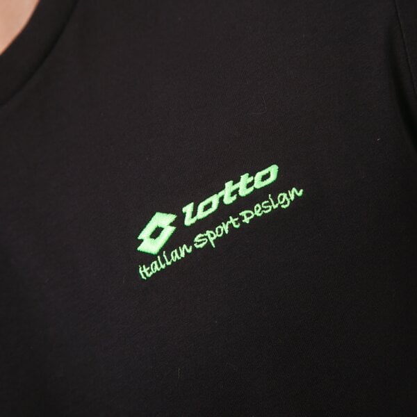 Koszulka męska LOTTO T-SHIRT BRETT BS r4618 kolor czarny