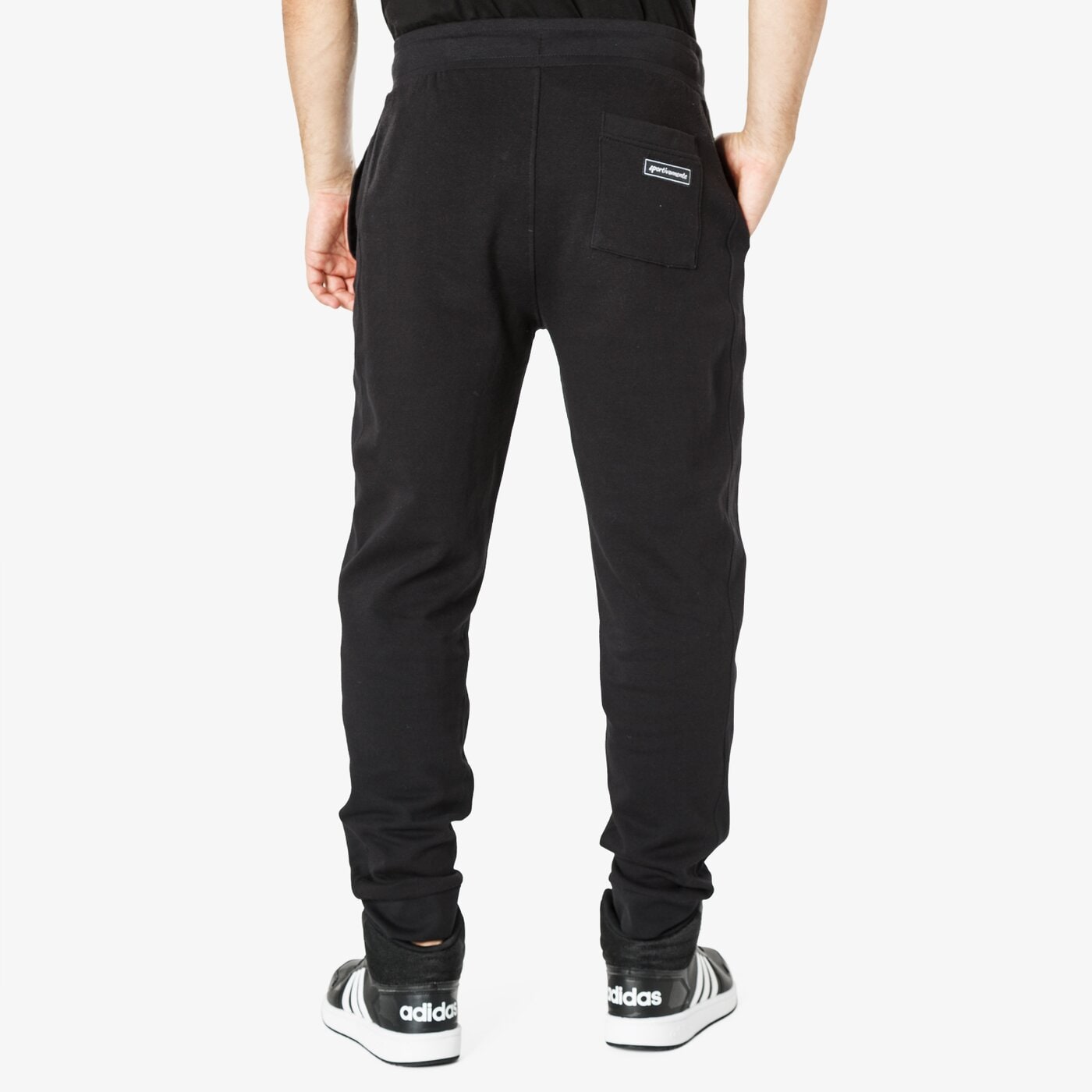 Spodnie dresowe męskie LOTTO SPODNIE PHOBOS lo38spm07001 kolor czarny