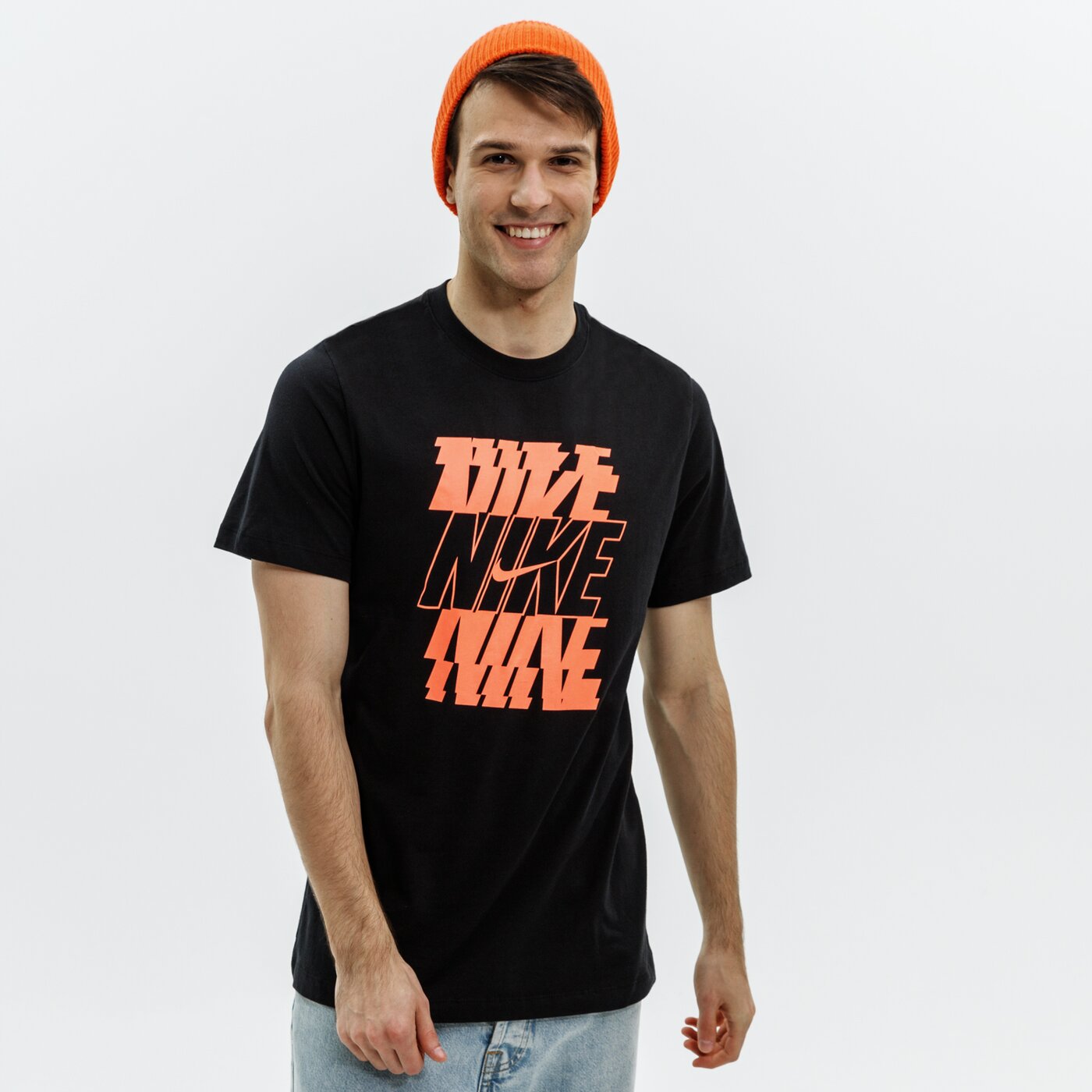 Koszulka męska NIKE T-SHIRT SS SPORTSWEAR db6475-010 kolor czarny