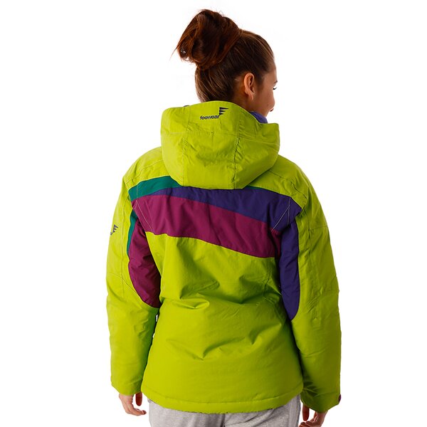 Kurtka zimowa damska FEEWEAR KURTKA ONEGA fw33kud02538 kolor zielony
