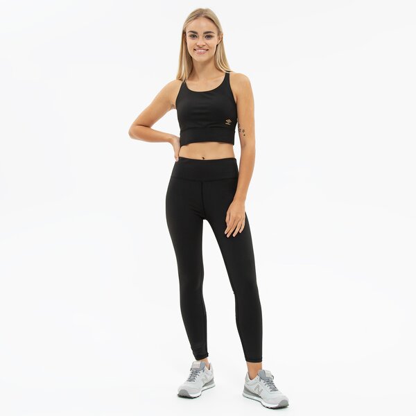 Spodnie dresowe damskie UMBRO LEGGINGS CHIRKS ul322spd02001 kolor czarny