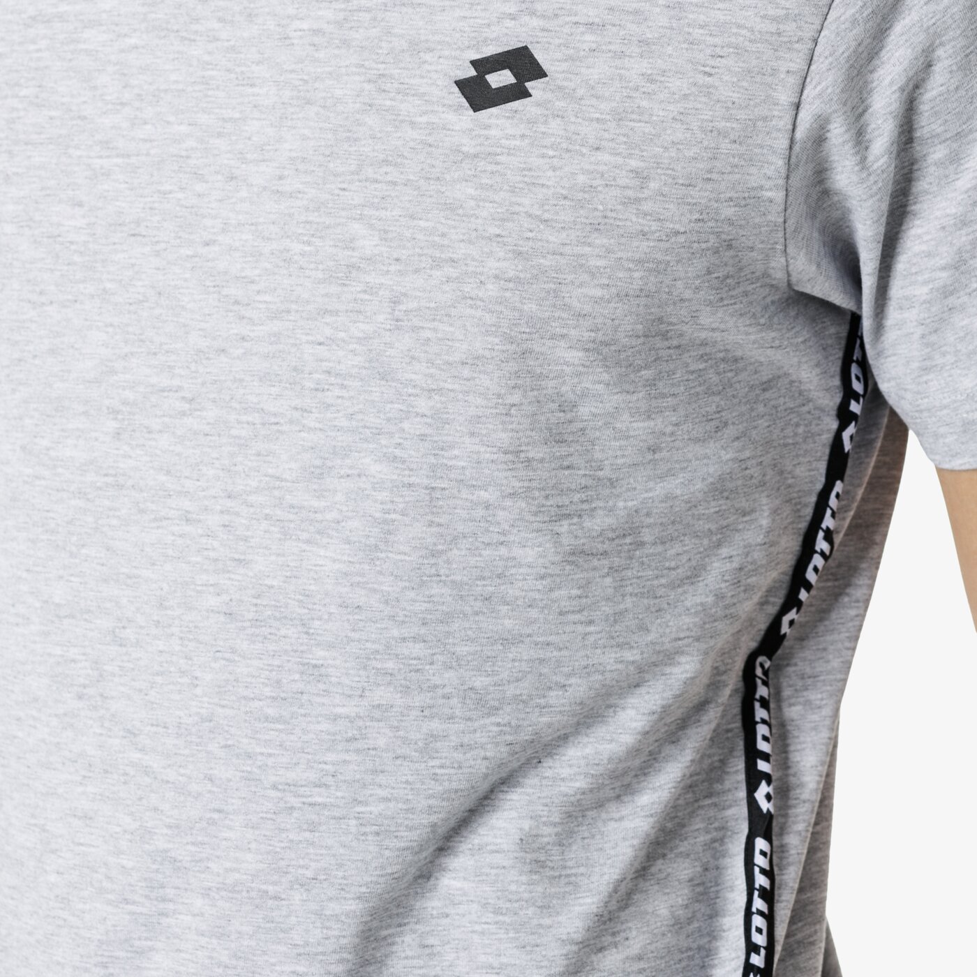 Koszulka męska LOTTO T-SHIRT SS CORSICO lo19tsm21001 kolor szary