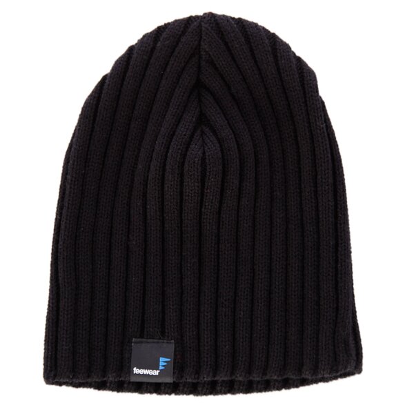 Czapka zimowa damska FEEWEAR CZAPKA Z CLASSIC BEANIE BLACK fw33cau01 kolor czarny