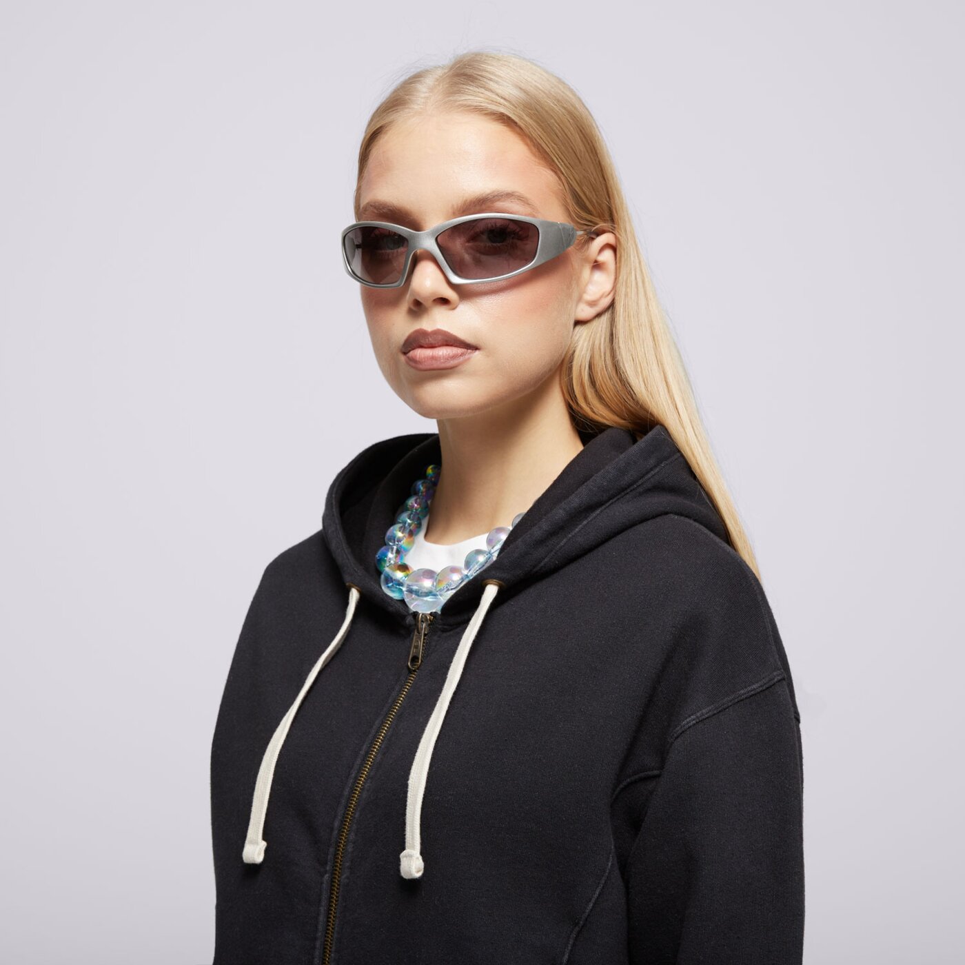 Bluza damska CHAMPION BLUZA Z KAPTUREM HOODED SWEATSHIRT 117631kk001 kolor czarny