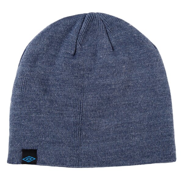 Czapka zimowa damska UMBRO CZAPKA CLASSIC BEANIE BLUE MELANGE ul33cau07 kolor niebieski