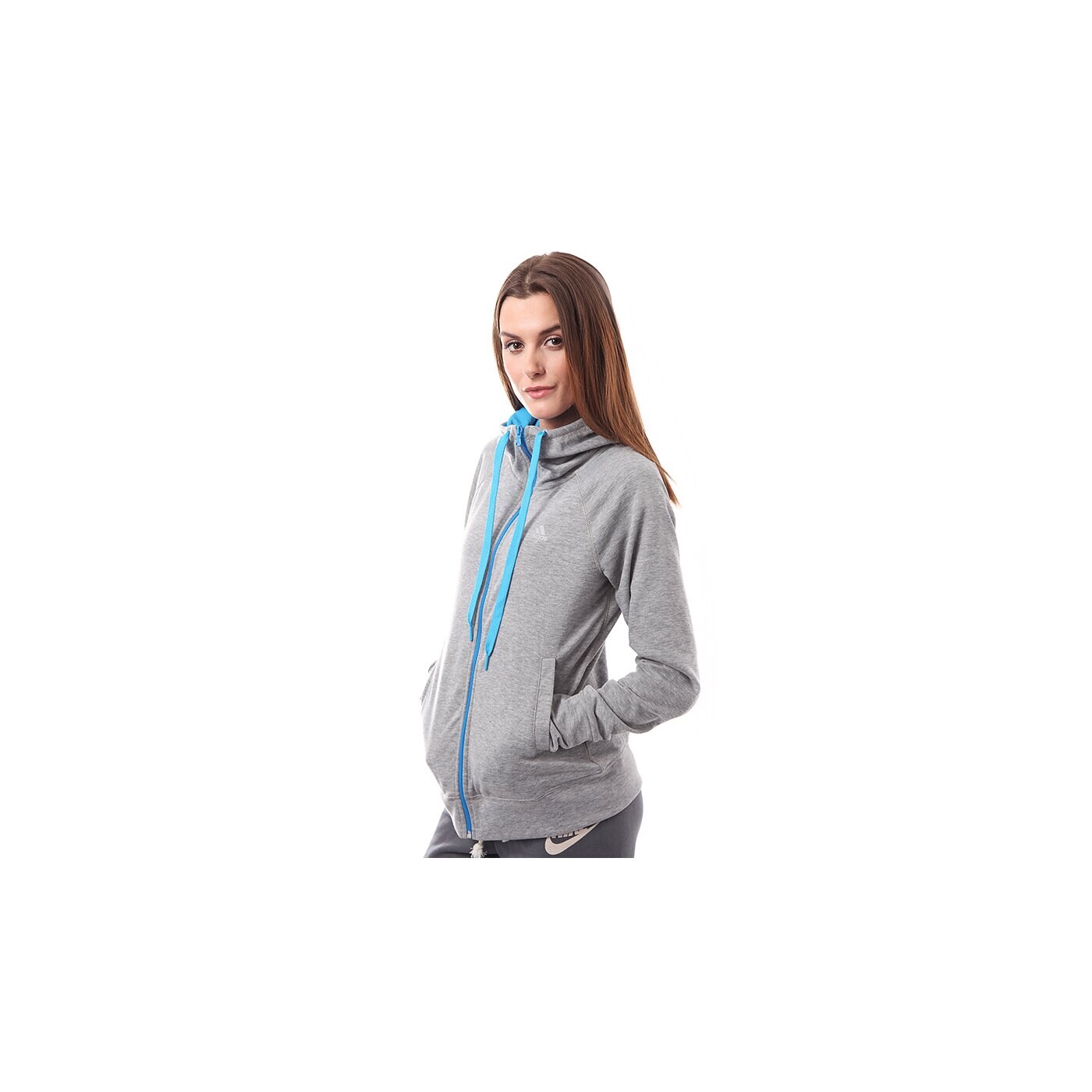 Bluza damska ADIDAS BLUZA PRIME HD JACKET f49410 kolor szary