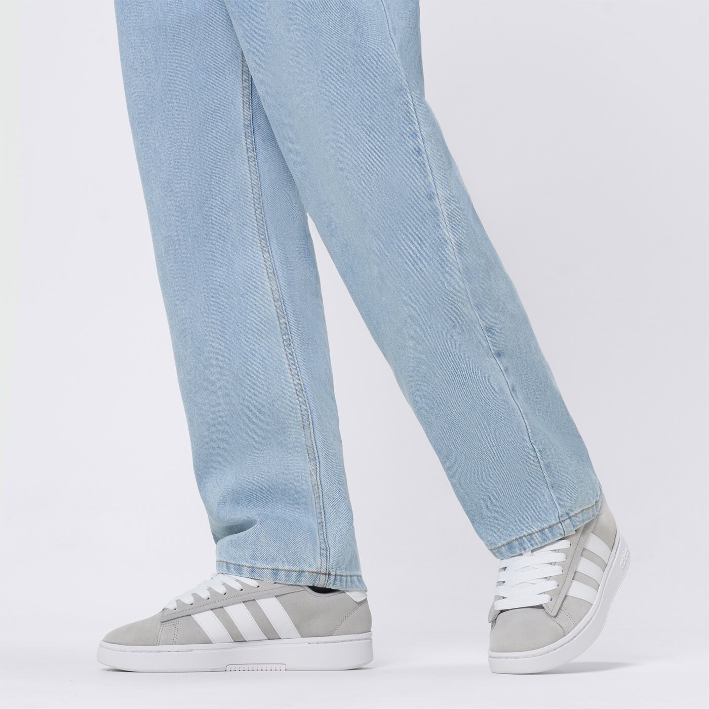 Buty sportowe męskie ADIDAS GRAND COURT ALPHA 00S jh7234 kolor szary