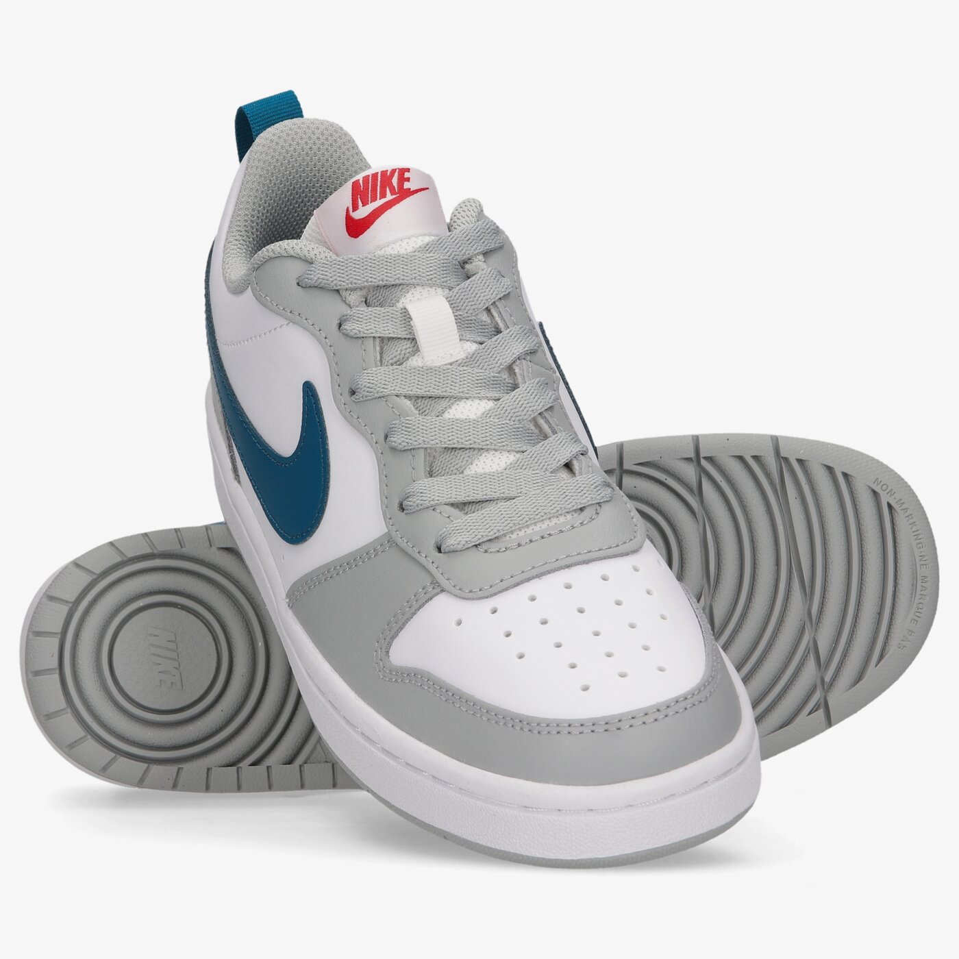 Buty dziecięce NIKE COURT BOROUGH LOW 2 bq5448-117 kolor biały