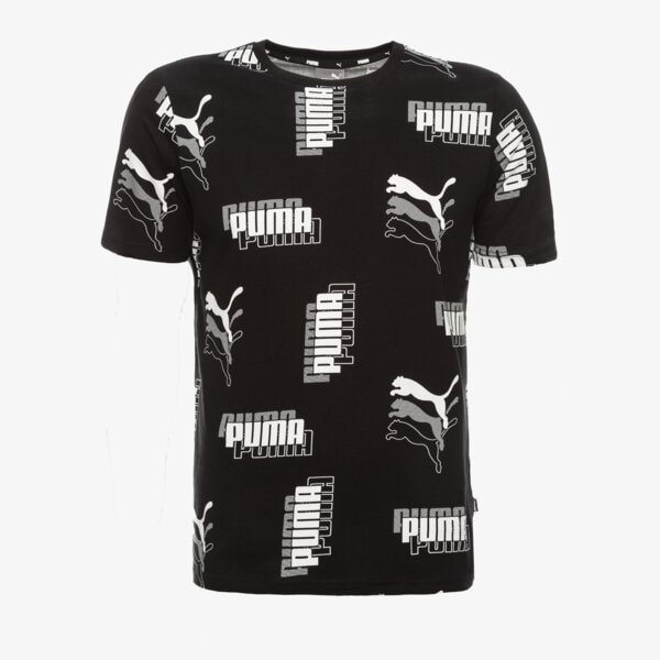 Koszulka męska PUMA T-SHIRT SS POWER AOP 847383 01 kolor czarny