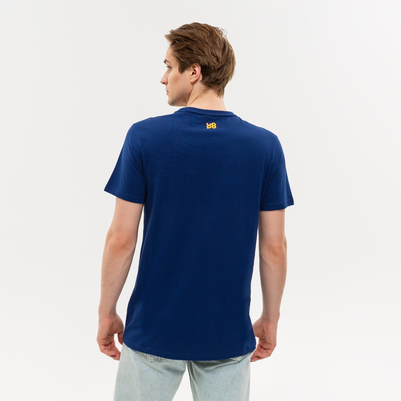 Koszulka męska UP8 T-SHIRT AMECA up322tsm33002 kolor granatowy
