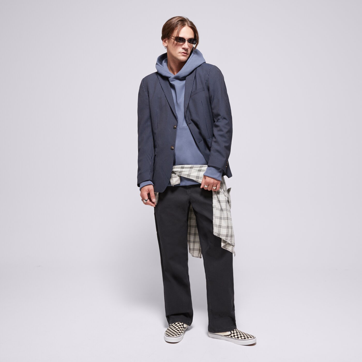 Bluza męska ADIDAS BLUZA Z KAPTUREM P ESS HD iy2260 kolor granatowy