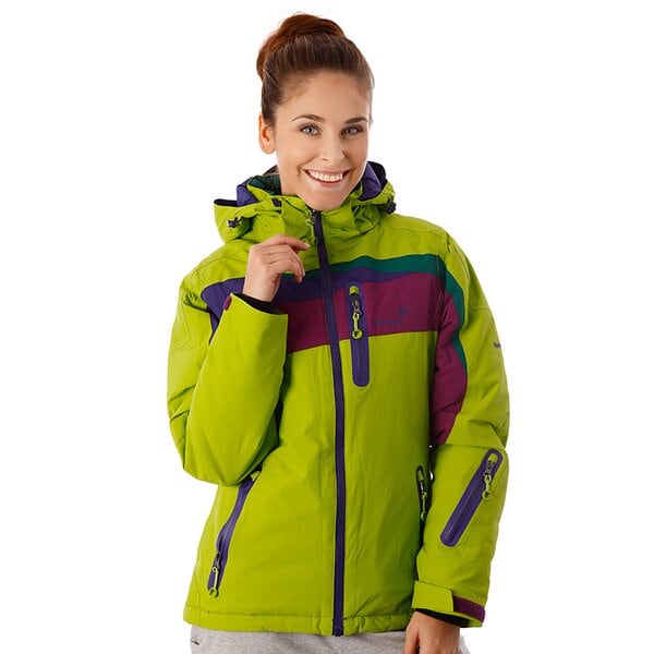 Kurtka zimowa damska FEEWEAR KURTKA ONEGA fw33kud02538 kolor zielony
