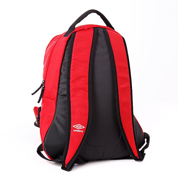 Plecak damski UMBRO PLECAK VELOCE III BLACK HIGH RISK RED CRIMSON 30465u8at kolor czerwony