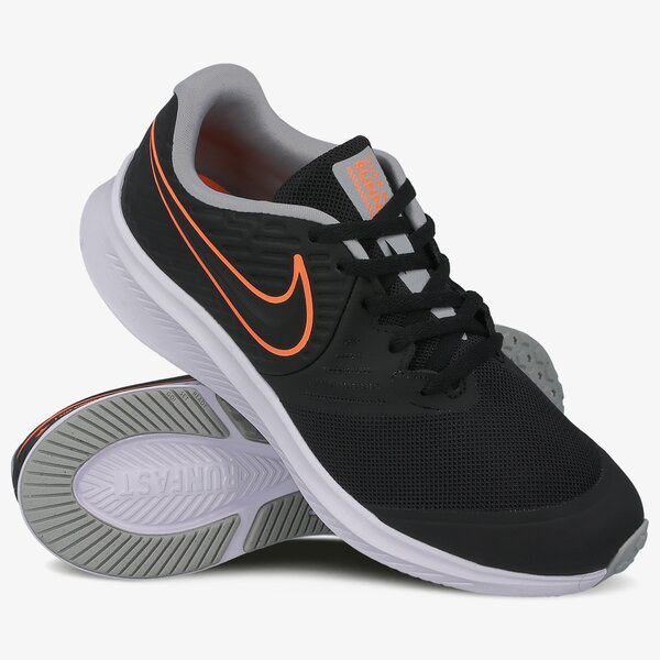 Buty do biegania dla dzieci NIKE STAR RUNNER 2 aq3542-008 kolor czarny