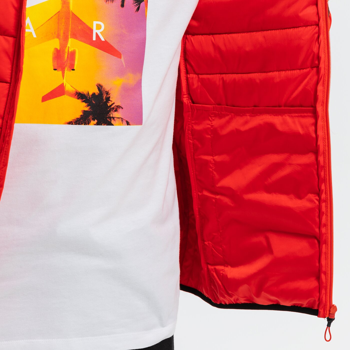 Kurtka zimowa męska UMBRO KURTKA ZIMOWA HARPY ul321kum90002 kolor czerwony