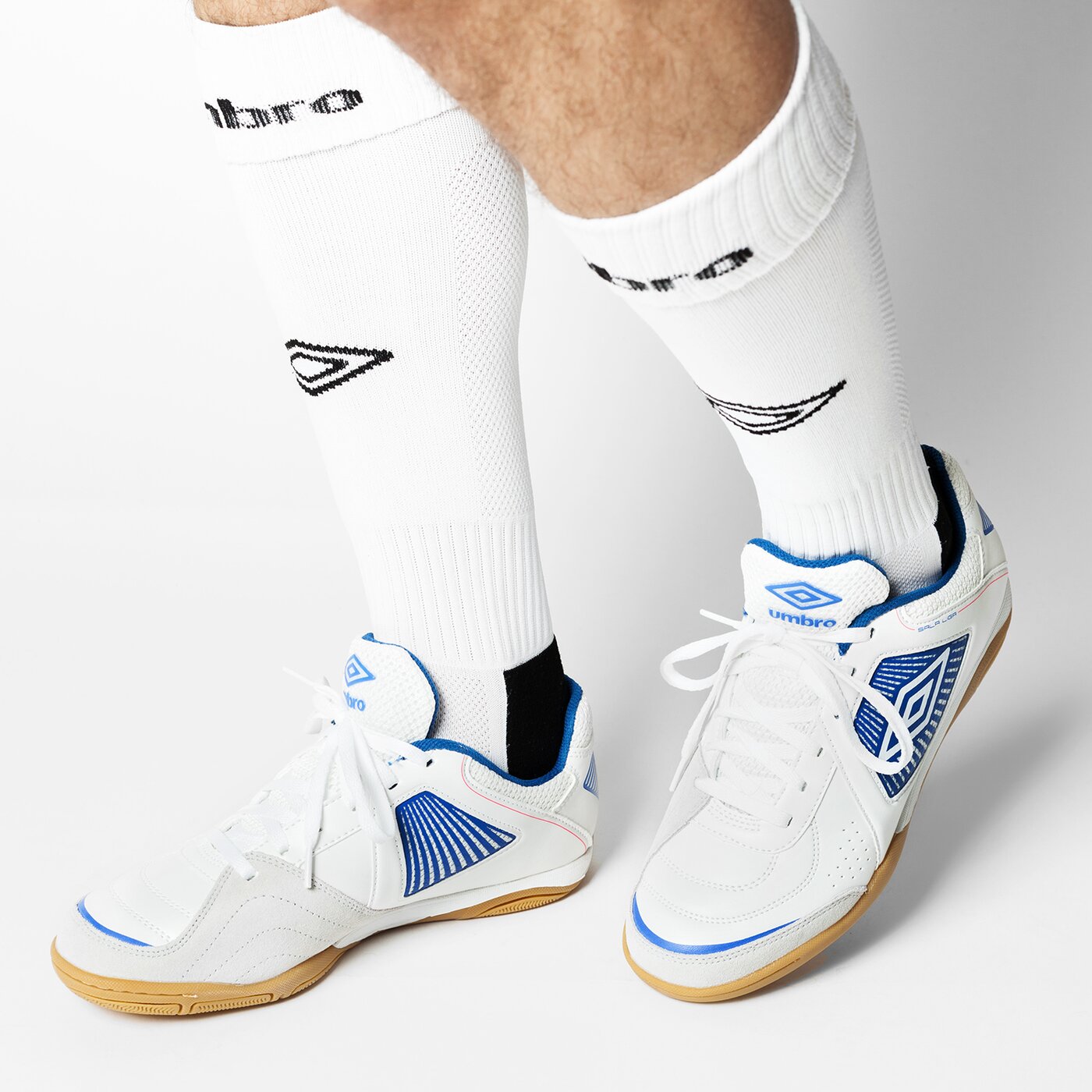 Buty piłkarskie męskie UMBRO SALA LIGA 81376ufrs kolor biały