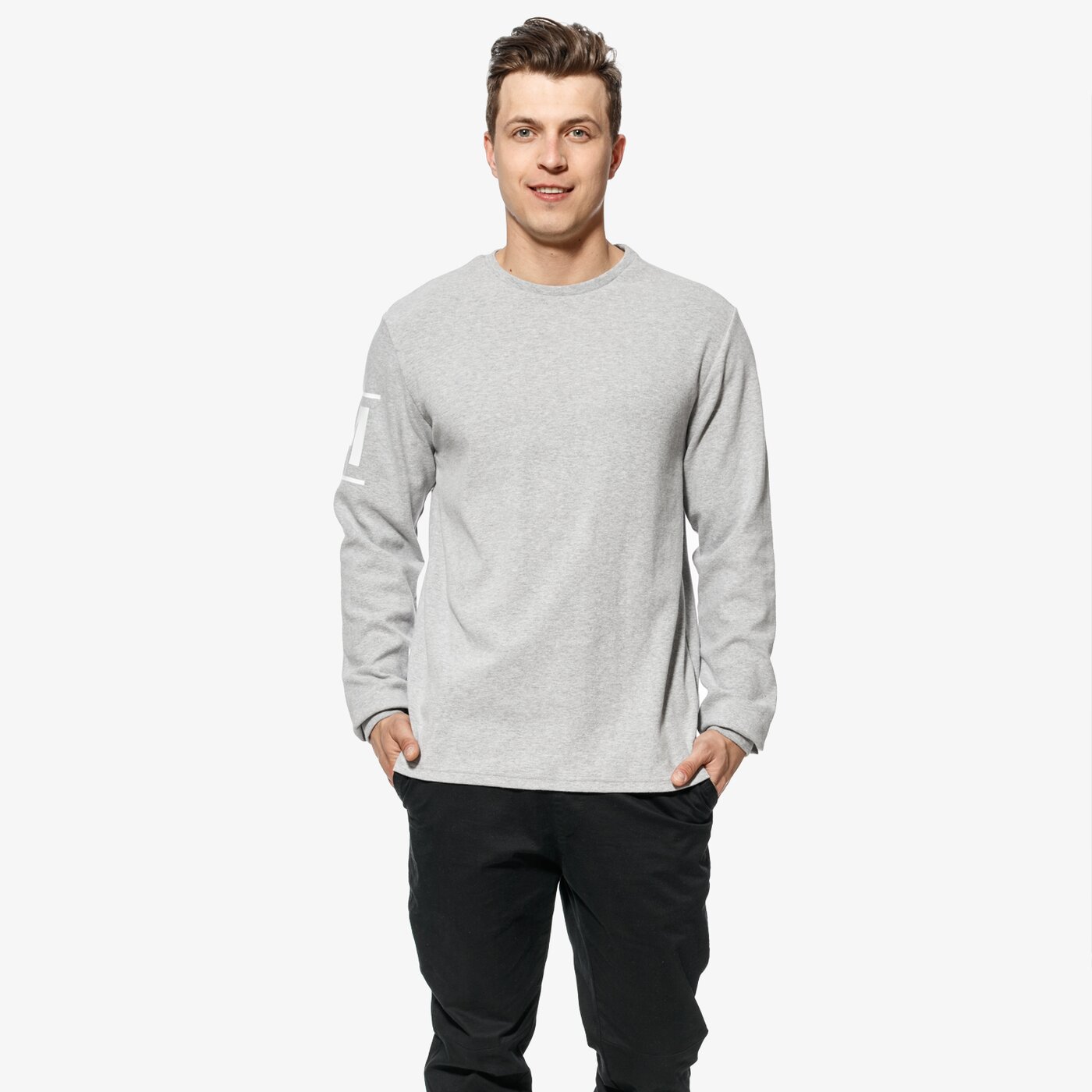 Bluza męska UMBRO BLUZA DEER ul18blm01002 kolor szary