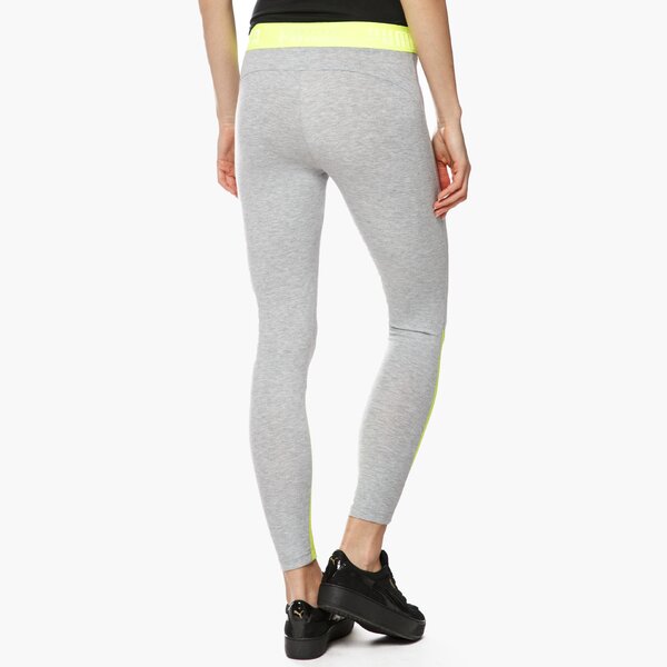 Spodnie dresowe damskie PUMA SPODNIE TRANSITION LEGGIN 59074330 kolor szary