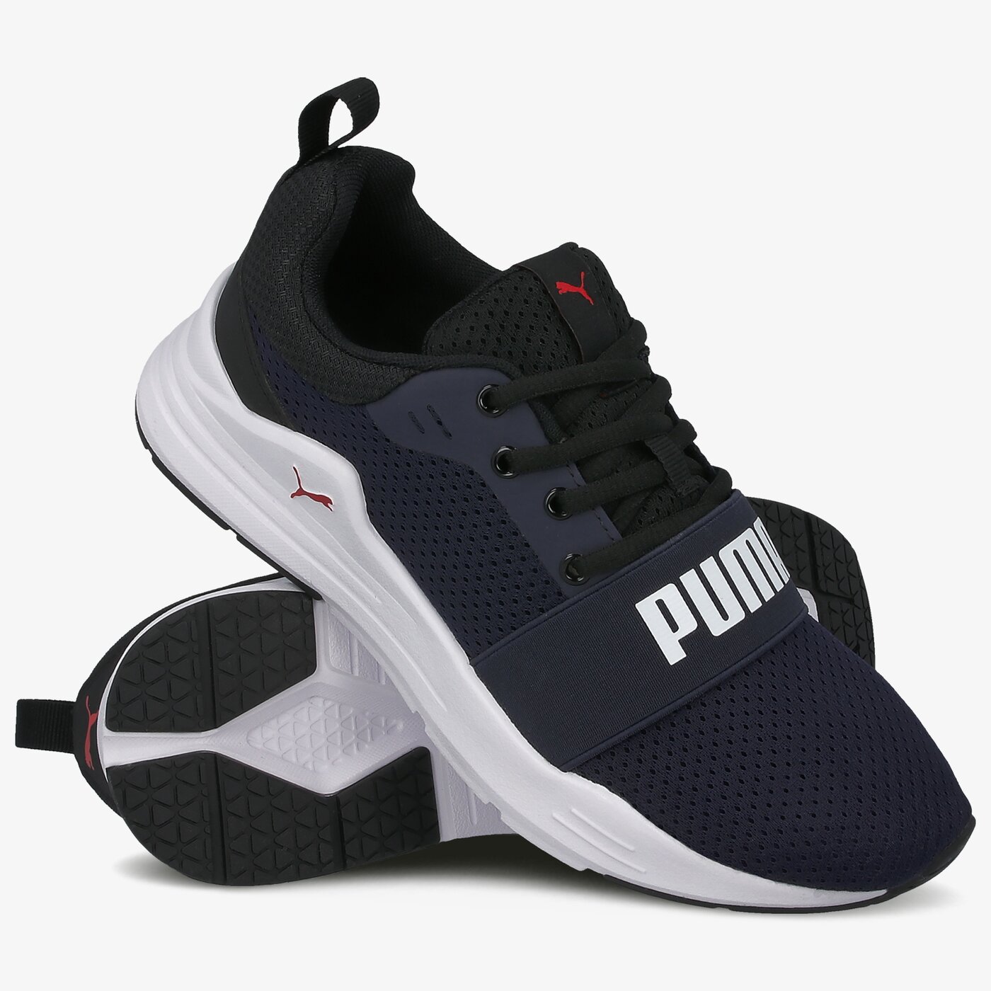 Buty do biegania dla dzieci PUMA WIRED RUN JR 37421403 kolor granatowy