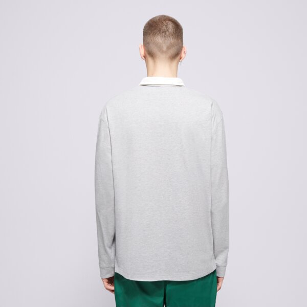 Koszulka polo męska REEBOK POLO COURT SPORT QUARTER ZIP 100076423 kolor szary