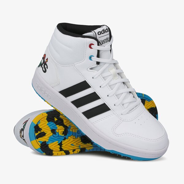 Buty dziecięce ADIDAS HOOPS MID 2.0 K eg1989 kolor biały