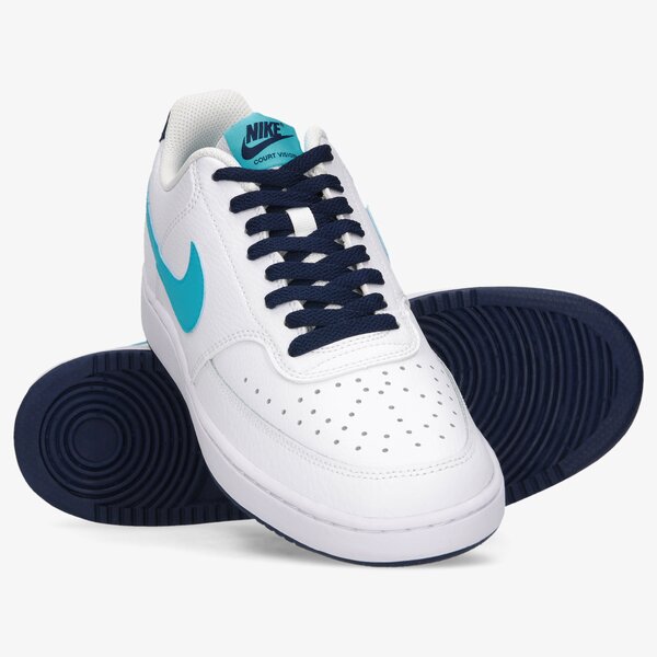 Buty sportowe męskie NIKE COURT VISION LO NBA dm1187-100 kolor biały